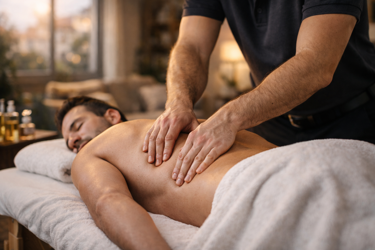 עיסוי רפואי עד הבית