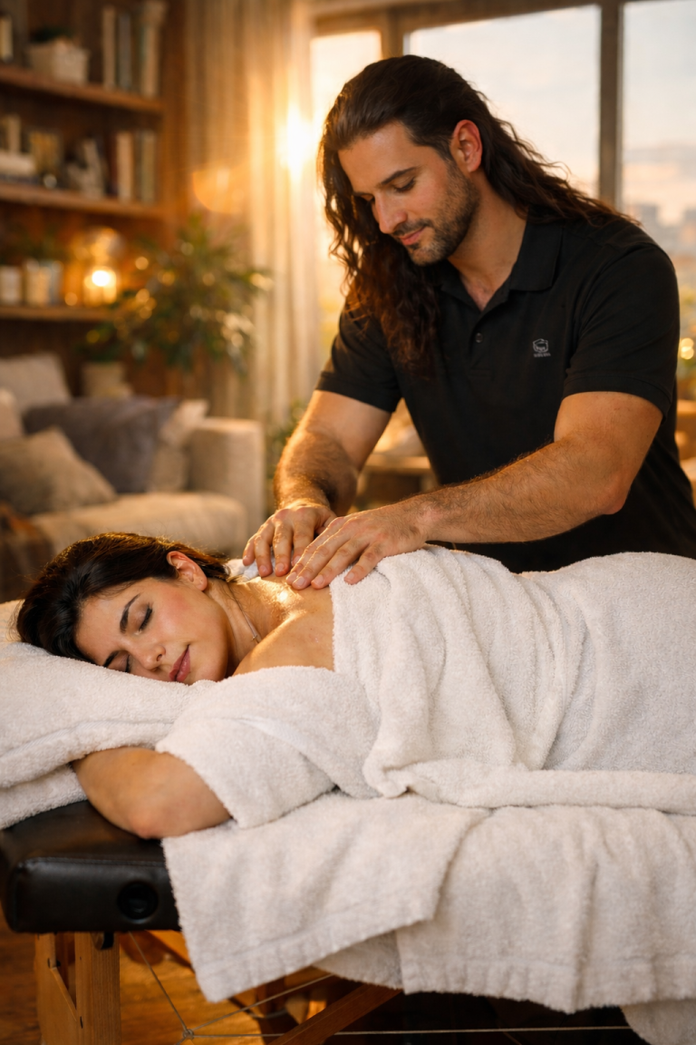 עיסוי עד הבית לאשה בהריון בראשון לציון